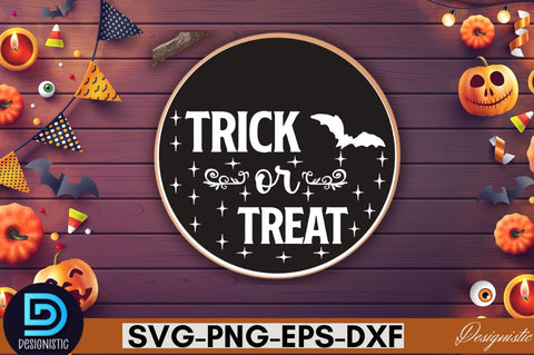 Trick or treat SVG SVG DESIGNISTIC 