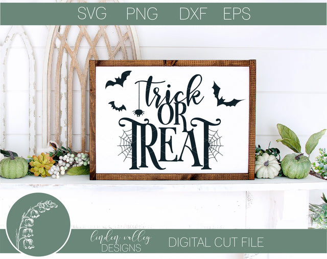 Trick Or Treat SVG SVG Linden Valley Designs 