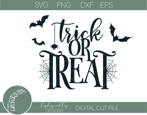 Trick Or Treat SVG SVG Linden Valley Designs 