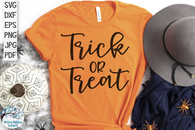 Trick Or Treat SVG SVG Wispy Willow Designs 