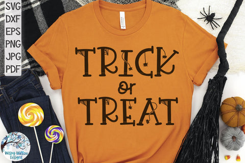 Trick Or Treat SVG SVG Wispy Willow Designs 
