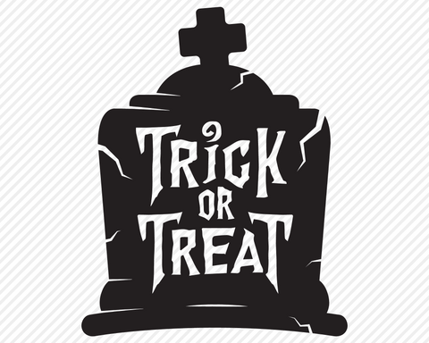 Trick Or Treat Tombstone | Halloween SVG SVG Texas Southern Cuts 