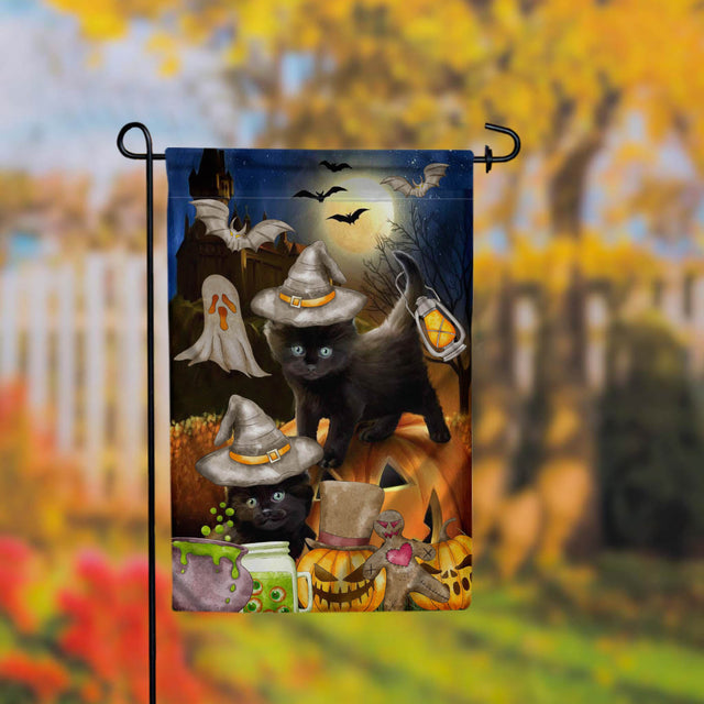 Tricky Treats Garden Flag - 12x18 Garden Flag Sublimation Design Download PNG File Instant Download Sublimation CaldwellArt 