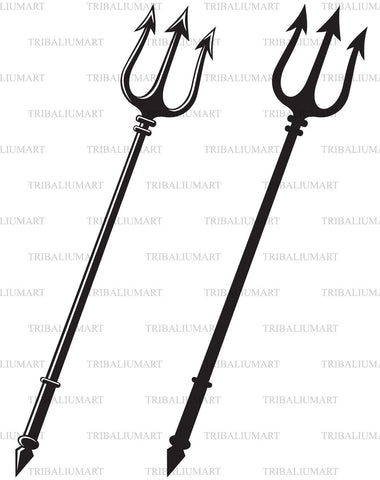 Trident SVG TribaliumArtSF 