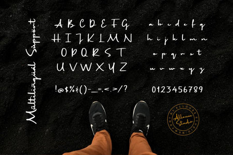 Trilogi Materialism Font Allouse.Studio 
