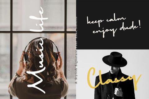 Trilogi Materialism Font Allouse.Studio 