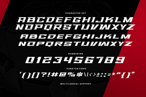 Trinos - Sporty Tech Font Font Arterfak Project 
