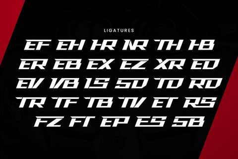 Trinos - Sporty Tech Font Font Arterfak Project 