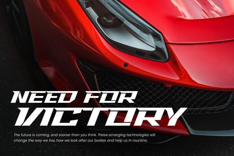 Trinos - Sporty Tech Font Font Arterfak Project 