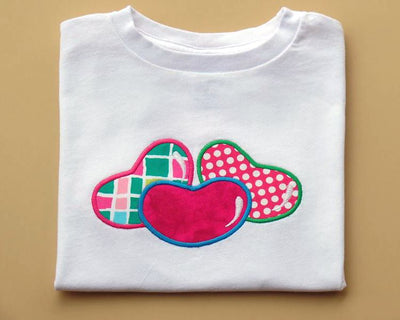 Trio of Jelly Beans Applique Embroidery Embroidery/Applique Designed by Geeks 