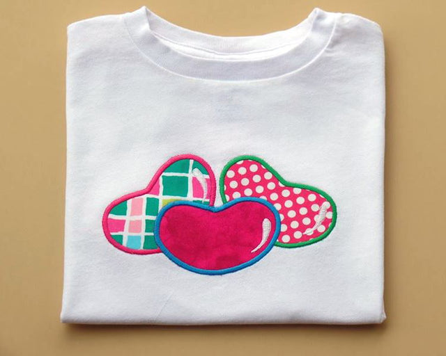 Trio of Jelly Beans Applique Embroidery Embroidery/Applique Designed by Geeks 