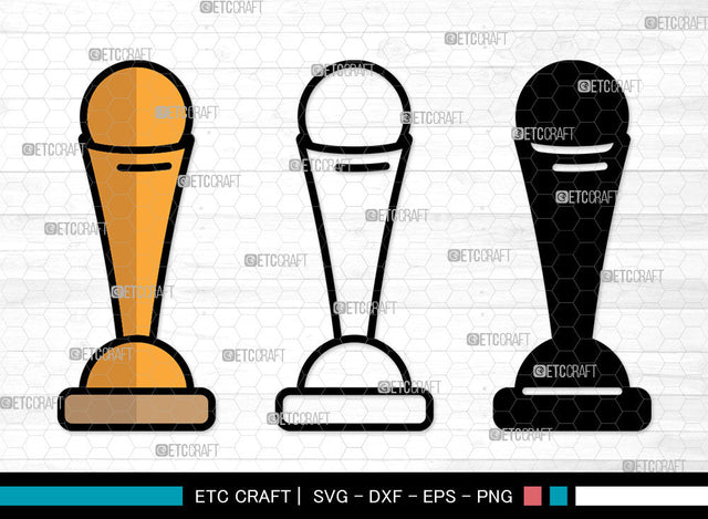 Trophy Icons Color, Trophy Svg, Champion Trophy Svg, Trophys, Award Trophy, Trophy Bundle, Icon Bundle, Svg Cut File, Dxf, Eps, Png, SVG ETC Craft 