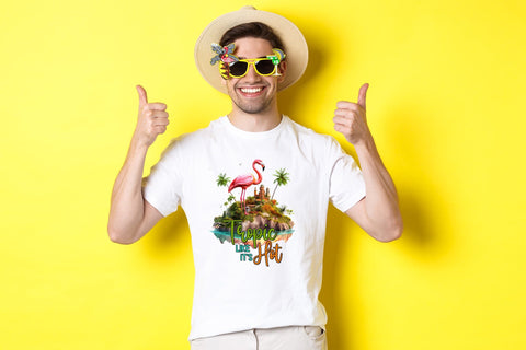 Tropic Like It's Hot PNG Sublimation Design Sublimation CraftLabSVG 