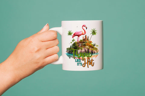 Tropic Like It's Hot PNG Sublimation Design Sublimation CraftLabSVG 