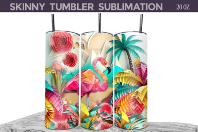 Tropical Beach Tumbler Sublimation | Beach Sunset Tumbler Sublimation WatercolorColorDream 