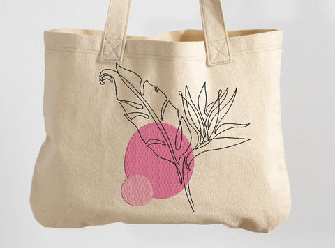 Tropical Flower 11 Machine Embroidery Design Embroidery/Applique DESIGNS Angie 