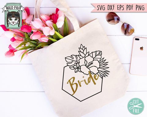 Tropical Flower Frame SVG file, Hibiscus Monogram Frame SVG, Flower Border SVG, Floral Frame SVG, Round SVG, Hexagon SVG, Square SVG, Shape SVG, Circle SVG, Diamond SVG SVG Wild Pilot 