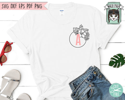 Tropical Flower Frame SVG file, Hibiscus Monogram Frame SVG, Flower Border SVG, Floral Frame SVG, Round SVG, Hexagon SVG, Square SVG, Shape SVG, Circle SVG, Diamond SVG SVG Wild Pilot 