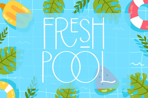 Tropical Freezer Font Abo Daniel Studio 