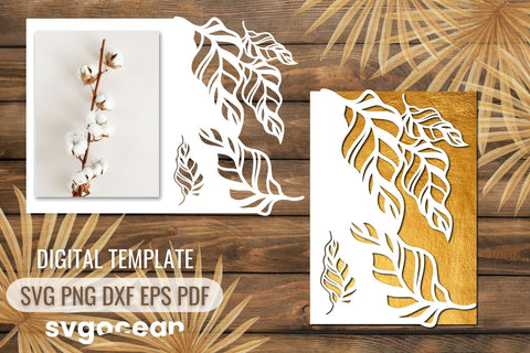 Tropical Invitation SVG Cut File SVG SvgOcean 