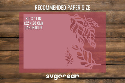 Tropical Invitation SVG Cut File SVG SvgOcean 