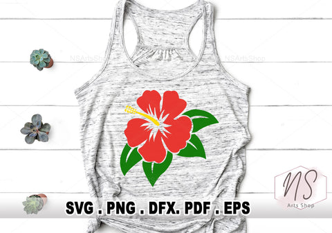 Tropical Leaves SVG Bundle, Hibiscus Flowers SVG Bundle, Monstera Leaf SVG, Banana Leaf SVG, Palm Leaf SVG SVG NS Arts Shop 