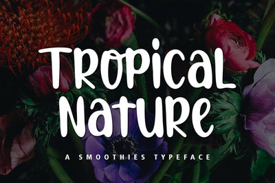 Tropical Nature Font Muhajir 