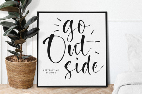 Tropical Romance Modern Handwritten Font Font Letterative 