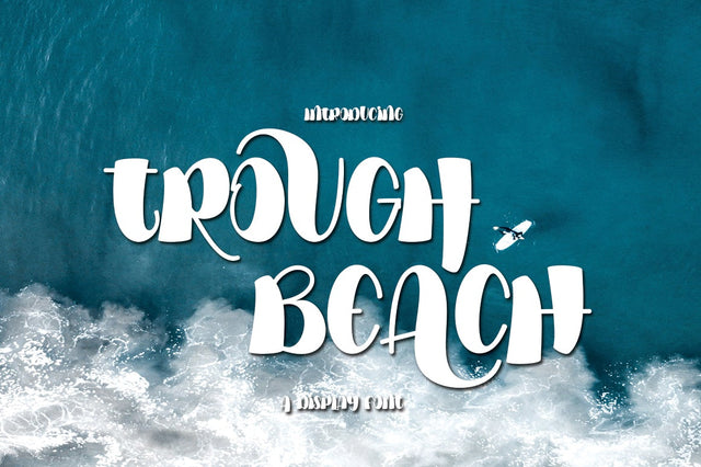 Trough Beach Font JoeCreative 