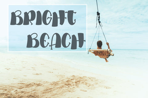 Trough Beach Font JoeCreative 