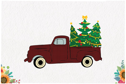 Truck Christmas Sublimation Sublimation Jagonath Roy 