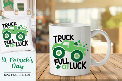 Truck Full Of Luck, St. Patrick's Day Svg SVG SvgMonkeys 