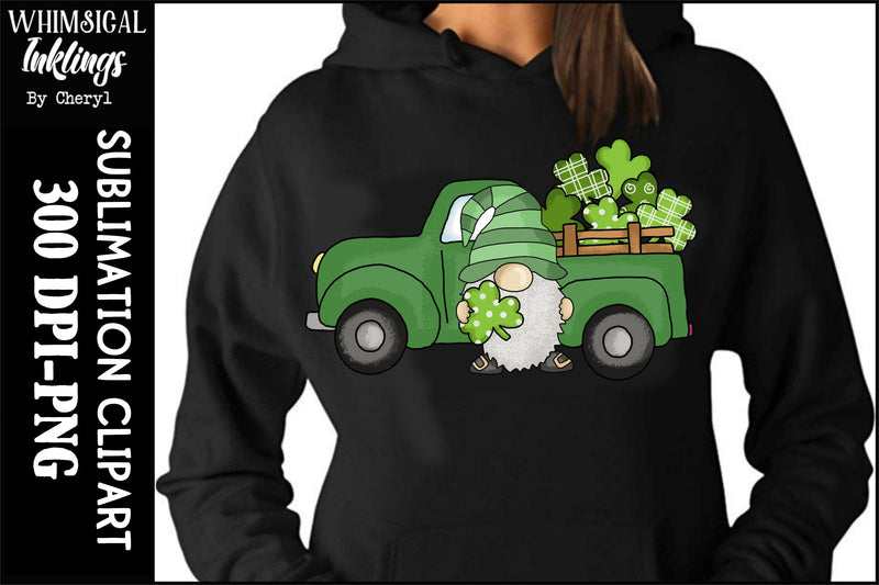 Truck Full Of Luck Sublimation Clipart Sublimation Whimsical Inklings 