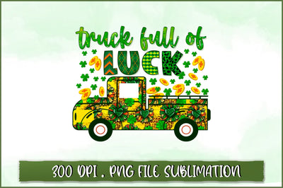 Truck full of luck Sublimation SVG Shetara Begum 