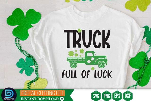 Truck full of luck SVG SVG DESIGNISTIC 