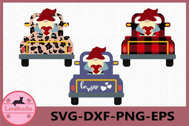 Truck Gnome Svg SVG Lerastudio 