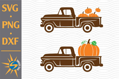 Truck Pumpkin SVG, PNG, DXF Digital Files Include SVG SVGStoreShop 