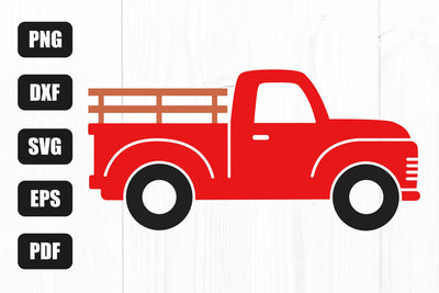 Truck Svg, Vintage Truck Svg, Farm Truck Svg, Farmhouse Svg SVG Litke Designs 