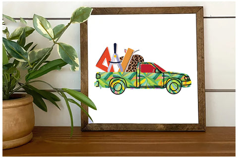 Truck Teacher Sublimation Sublimation Jagonath Roy 