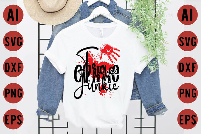 True Crime Junkie SVG designartist 