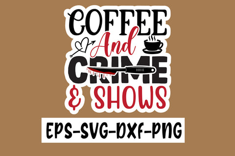 True Crime Sticker Design Bundle SVG CraftingStudio 