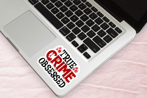 True Crime Stickers Bundle Sublimation Regulrcrative 