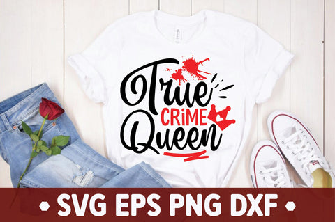 True Crime SVG Bundle SVG Ariyan 