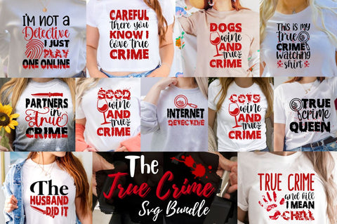 True Crime SVG Bundle SVG Designangry 
