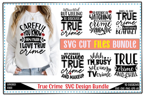True Crime SVG Bundle Vol. 1 SVG Craftlabsvg24 