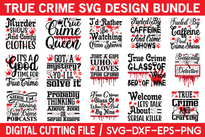 True Crime svg design bundle SVG sk.swapon Roy 