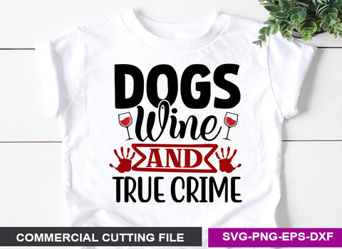 True Crime SVG T shirt Design Bundle SVG CraftingStudio 