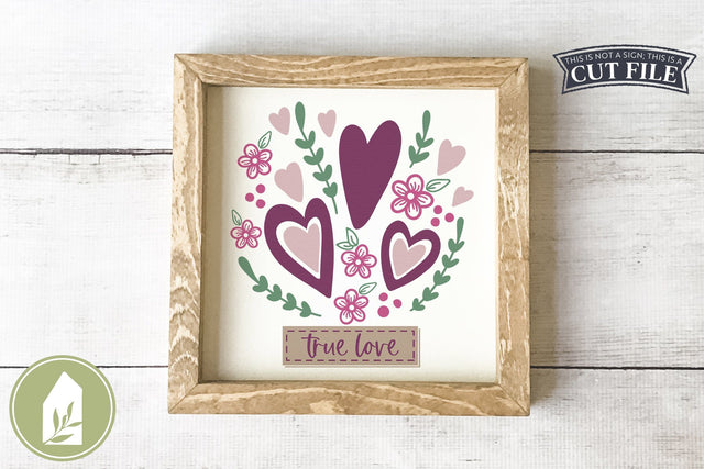 True Love Hearts SVG | Valentine's Day SVG SVG LilleJuniper 