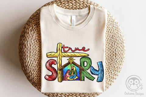 True Story Christian Sublimation Design Sublimation LAM HOANG THUY 