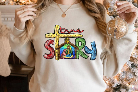 True Story Christian Sublimation Design Sublimation LAM HOANG THUY 